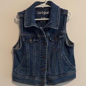 Cat & Jack Blue Denim Vest